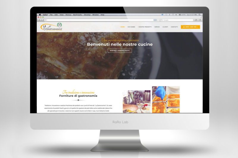 Nuovo sito La Gastronomica