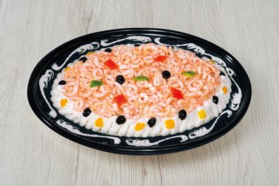 Insalata russa con gamberi La Gastronomica Padova