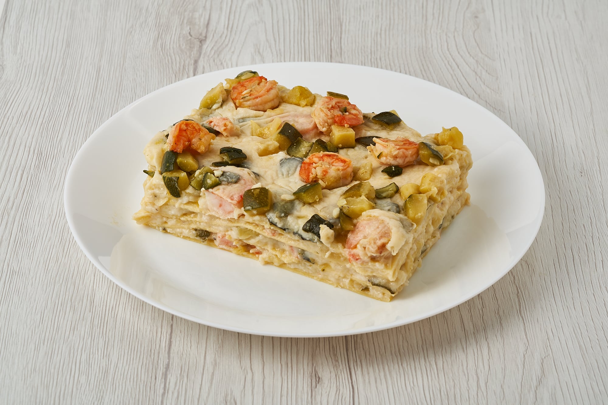 Pasticcio Zucchine e Gamberi La Gastronomica Padova